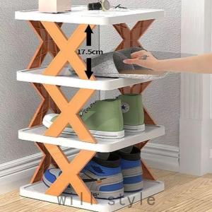 シューズラック 靴収納 靴置き棚 靴箱 下駄箱...の詳細画像5