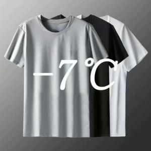 メンズ tシャツ 半袖 クールTシャツ ひんや...の詳細画像1