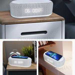 置き時計 おしゃれ スマホ Qi ワイヤレス充...の詳細画像3