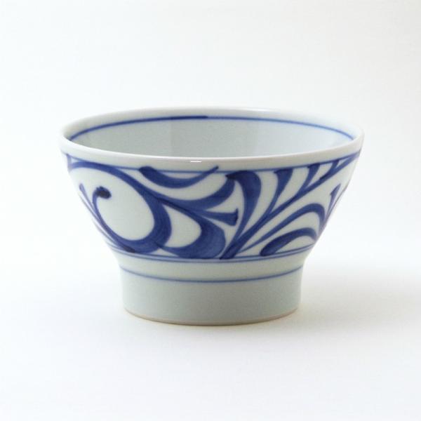 砥部焼 くらわんか 大 唐草 梅山窯 ご飯茶碗 飯碗 伝統工芸品 民藝品 食器 キッチン雑貨 ギフト...