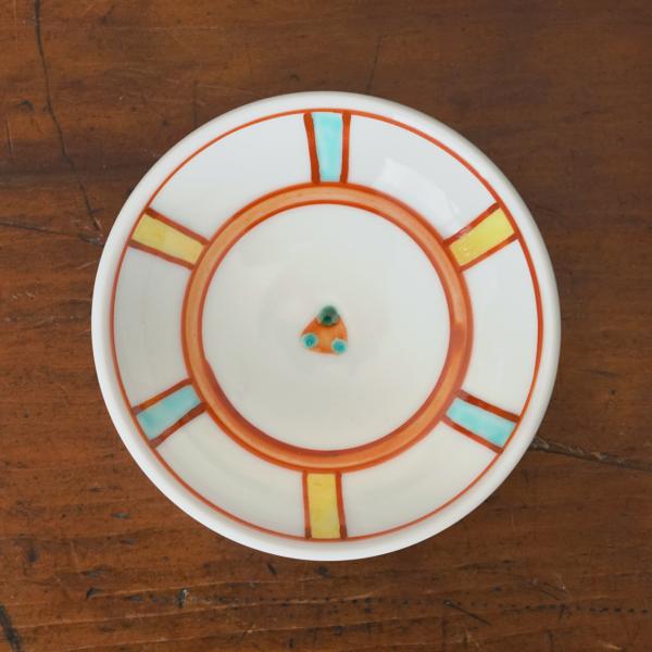 砥部焼 3寸丸皿 カラー 梅山窯 愛媛県産 豆皿 伝統工芸品 民藝品 食器 キッチン雑貨 ギフト プ...