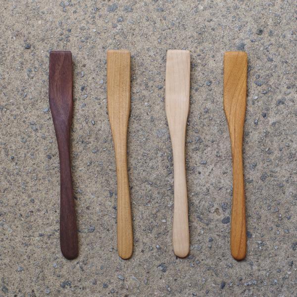 erakko 木のバターナイフ 4種類 エラッコ 柴田漆工房 カトラリー キャンプ用品 ギフト プレ...