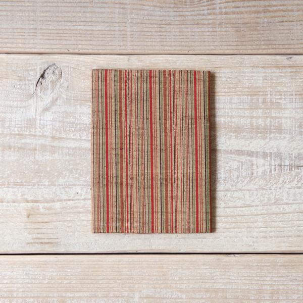 上田紬（つむぎ） ブックカバー 文庫本サイズ 絹100% 長野県産 伝統工芸品 民藝品 02 ギフト...