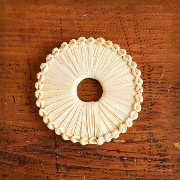 深江菅細工 小丸（小） コースター 大阪府 伝統工芸品 民藝品 ギフト プレゼント 誕生日 お祝い ...