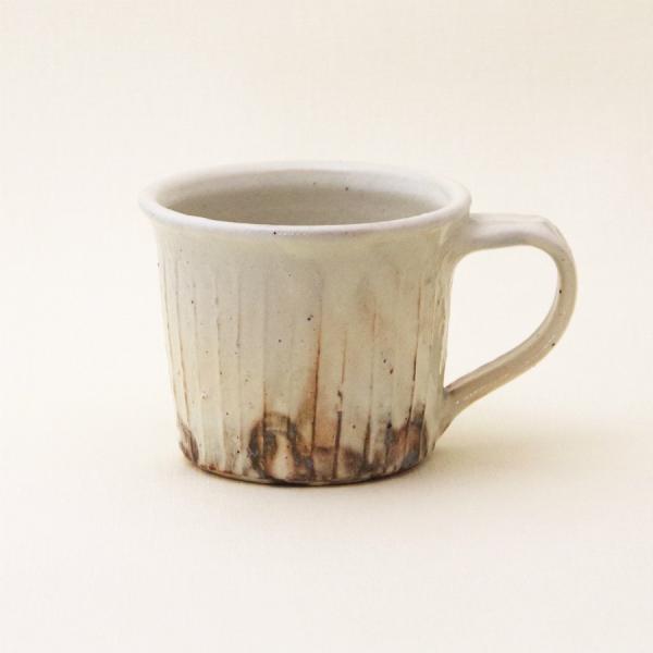 鉄散 線彫切立マグカップ 古谷製陶所 信楽焼 伝統工芸品 民藝品 食器 キッチン雑貨 ギフト プレゼ...