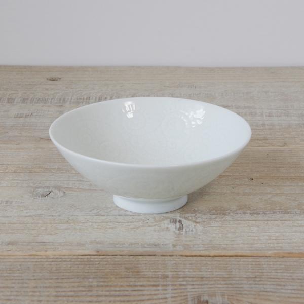 HORITSUKE（彫付） ご飯茶碗 中 十草/網/蛸唐草 紙箱入り 飯碗 瀬戸焼 伝統工芸品 民藝...