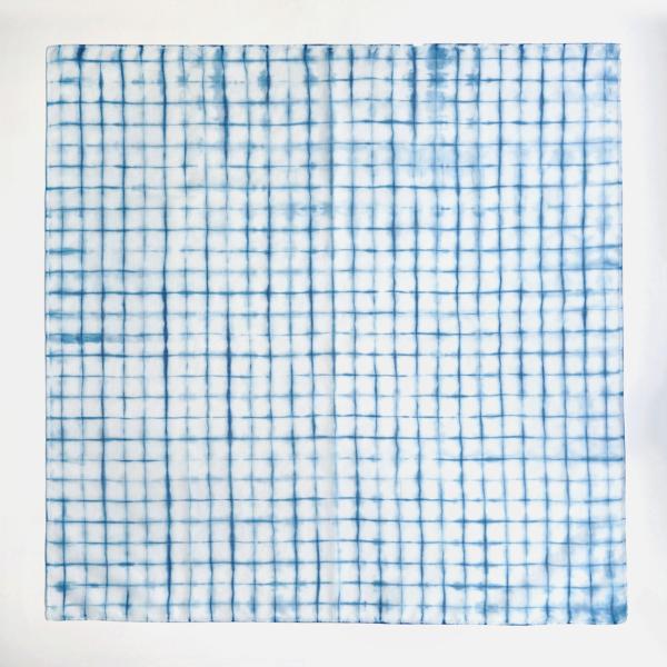 藍染屋ほうね 藍染ハンカチーフ 綿ローン 54cm角 01 ハンカチ/スカーフ/ネッカチーフ ギフト...