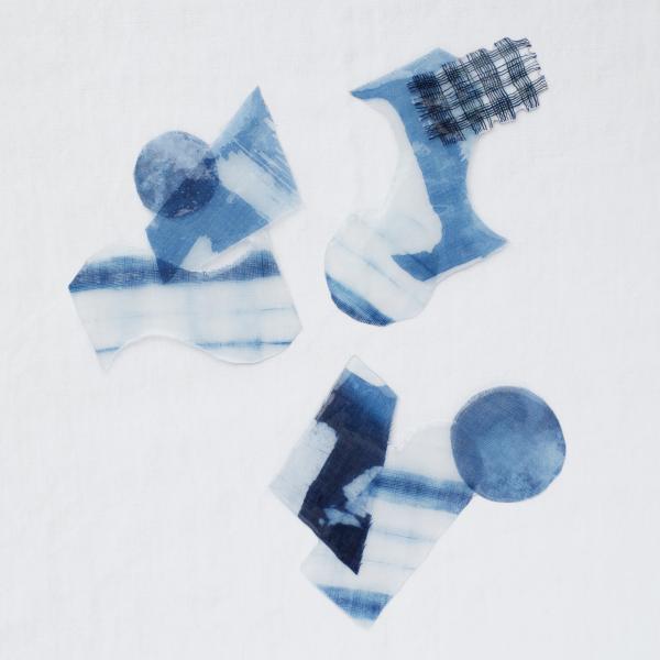 藍染屋ほうね 藍染め布とレジンの栞（しおり） ブックマーク 静岡県 ギフト プレゼント 誕生日 お祝...