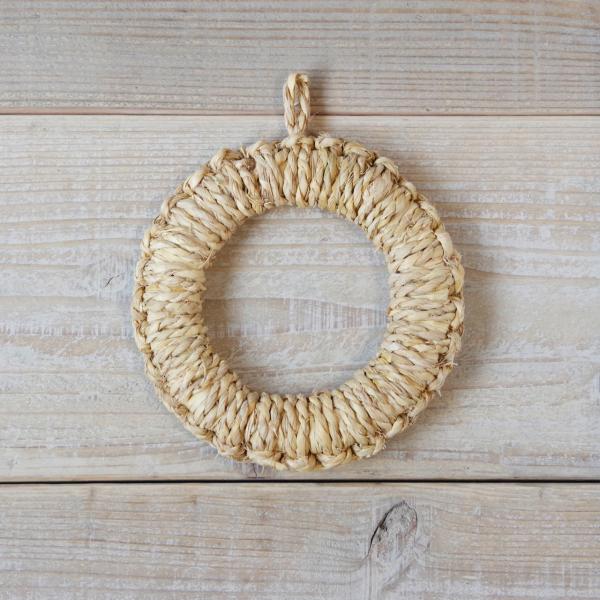 藁釜敷き（鍋敷き） 新潟県佐渡島産 松野屋 荒物 民藝品 食器 キッチン雑貨 ギフト プレゼント 誕...