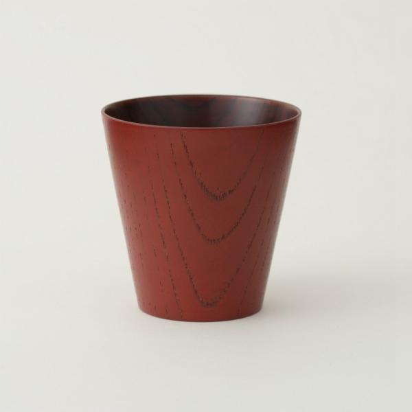 香川漆器 MOKUMEカップ 朱/黒/黄/ベージュ/青 中田漆木 伝統工芸品 民藝品 食器 ギフト ...