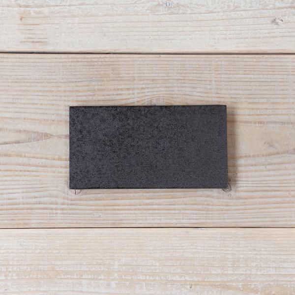 香川漆器 讃岐石地塗角皿（小） 中田漆木 長角皿 伝統工芸品 民藝品 食器 キッチン雑貨 ギフト プ...