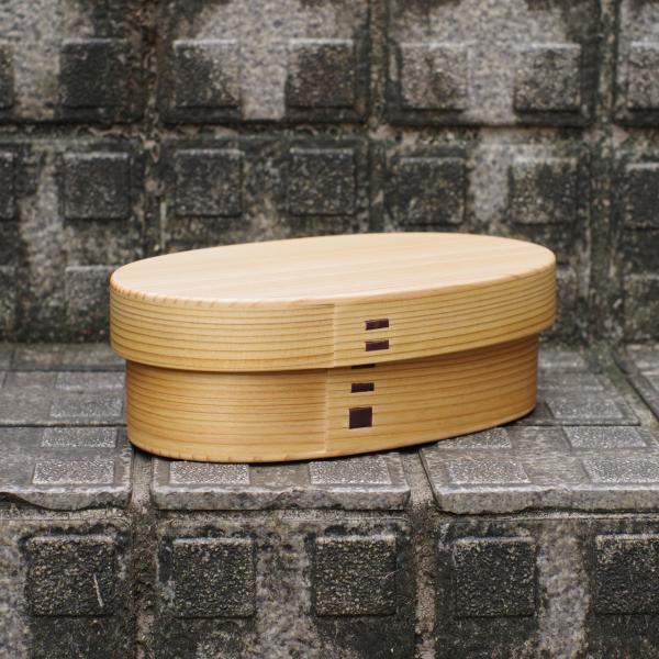 大舘曲げわっぱ こばん弁当箱（中） りょうび庵 秋田県大舘市 伝統工芸品 民藝品 ギフト プレゼント...