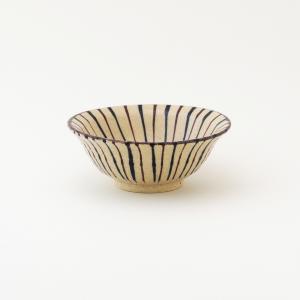 麦藁手 五寸切立鉢 橙/青 小春花窯 瀬戸焼 伝統工芸品 民藝品 食器