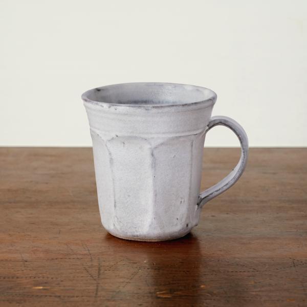 俊彦窯 面取りマグカップ 糠釉 丹波焼 兵庫県 清水俊彦 伝統工芸品 民藝品 食器 キッチン ギフト...