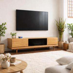 イケア（IKEA） STOCKHOLM テレビ台 ウォールナット材突き板（903.535