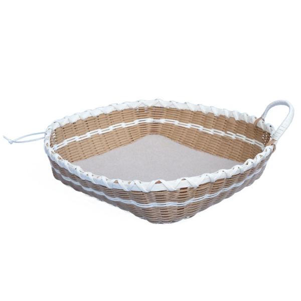 安心の日本製　　ネコちゃんワンちゃんのクーファン （Mサイズ）色名：クラフト　　シンプルなデザインと...