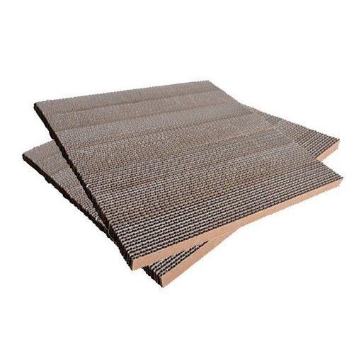 日本製　ねこの爪とぎ　ガリット ワイドタイプ　 硬質段ボールつめとぎ２枚セット箱付き　色・パープル