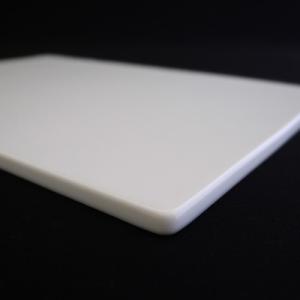 陶板 22×15cmフラット 大 白 白磁 ポ...の詳細画像4