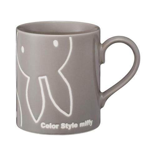 ディック ブルーナ 「 Miffy Color Style 」 ミッフィー 撥水 灰色 マグカップ ...