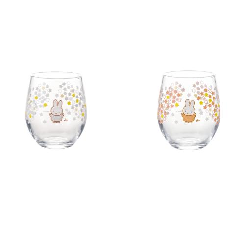 ミッフィーほのか（星）冷感グラス 8cm（白） 金正陶器 418124 4964412418241