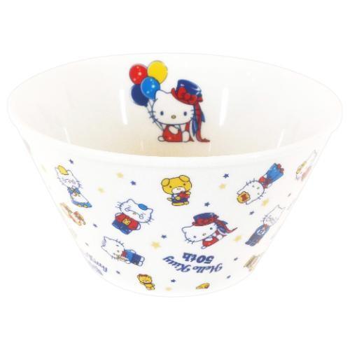 ハローキティ50周年記念 ボウル キティはいつもキミのそばに 金正陶器 500123