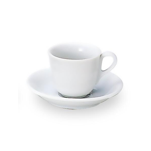 エクシブ エスプレッソカップ＆ソーサー 白い食器 cafe カフェ 食器 業務用 日本製