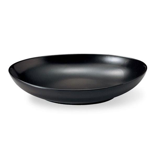 エクシブ 26cmオーバルベーカー 黒マット 黒い食器 cafe カフェ 食器 業務用 日本製