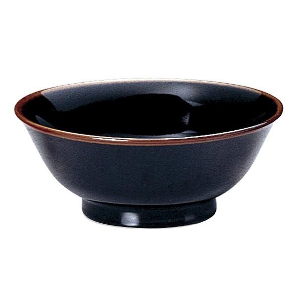 うるし天目 ７．０反高台（21.3cm） 中華食器 業務用 ラーメン 日本製