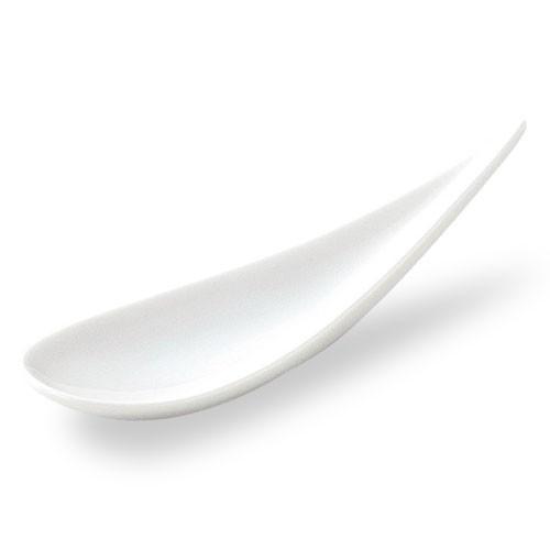 ガーニッシュ 14cmドロップトレー 白 cafe カフェ 食器 業務用 アミューズスプーン 日本製