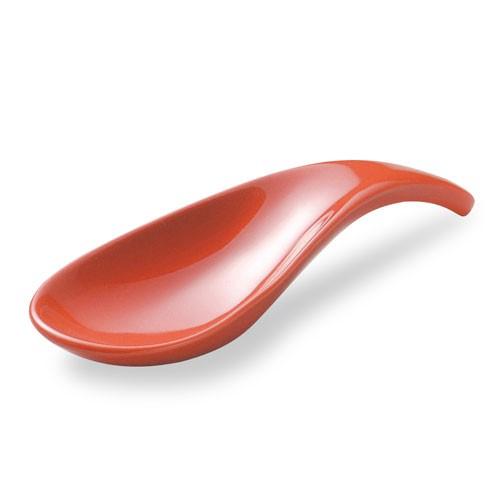 ガーニッシュ 13cm深口トレー 赤 cafe カフェ 食器 業務用 アミューズスプーン 日本製