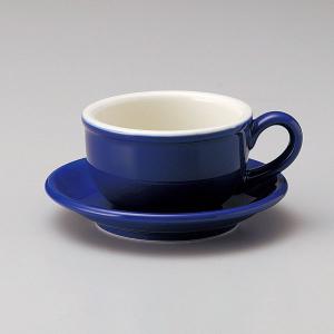 カントリーサイド・サファイア ティーカップ＆ソーサー カントリー cafe カフェ 食器 業務用 日本製｜tablewareshop