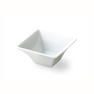 スクエア 角皿 7cm四角ボール 白 白い食器 cafe カフェ 食器 業務用 日本製｜tablewareshop