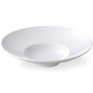 グラシア プレーン 28cmリム型スープ皿 白い食器 cafe カフェ 食器 業務用 日本製｜tablewareshop