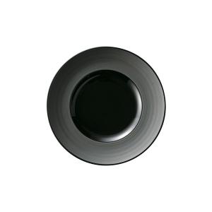 グラシア ブラック 17cmパン皿 黒い食器 cafe カフェ 食器 業務用 日本製｜tablewareshop