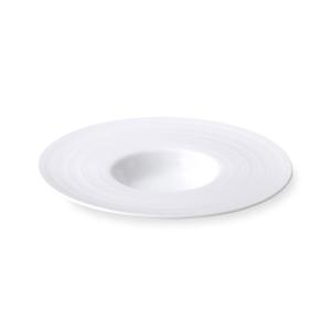 グラシア ビスク風 28cmハット型スープ皿 白い食器 cafe カフェ 食器 