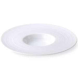 グラシア ビスク風 24cm平型スープ皿 白い食器 cafe カフェ 食器 業務
