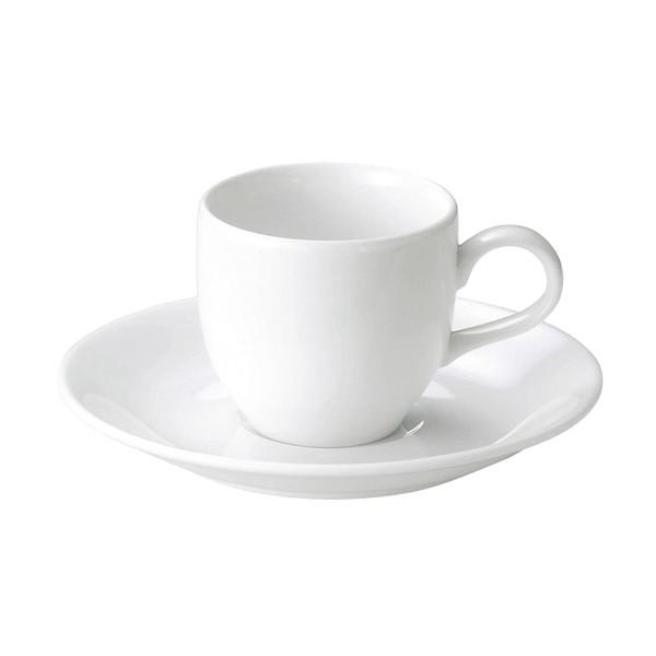 カリタ コーヒーカップ＆ソーサー 白い食器 cafe カフェ 食器 業務用 日本製