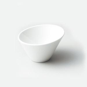 スラント 15cmボール 白い食器 cafe カフェ 食器 業務用 日本製 : 食器