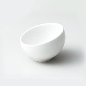スラント 15cmボール 白い食器 cafe カフェ 食器 業務用 日本製 : 食器