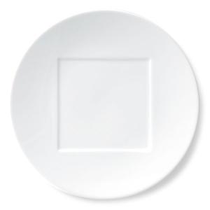 サーバル 中四角浅口27cmディナー皿（スクエア） 白い食器 cafe カフェ 食器 業務用 日本製｜tablewareshop