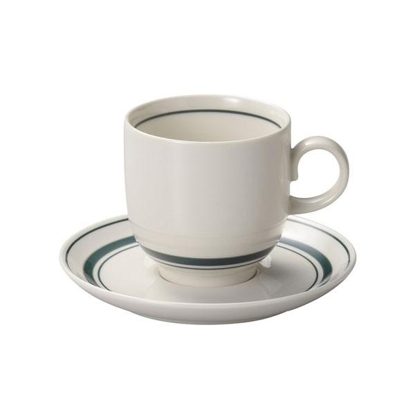 スノートングリーン アメリカンコーヒーカップ＆ソーサー カントリー cafe カフェ 食器 業務用 ...