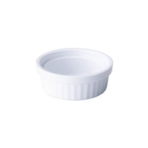 スーパーレンジ ２”1/2浅口スフレー（ココット6.6cm） 調理用食器 cafe カフェ 食器 業務用 日本製｜tablewareshop