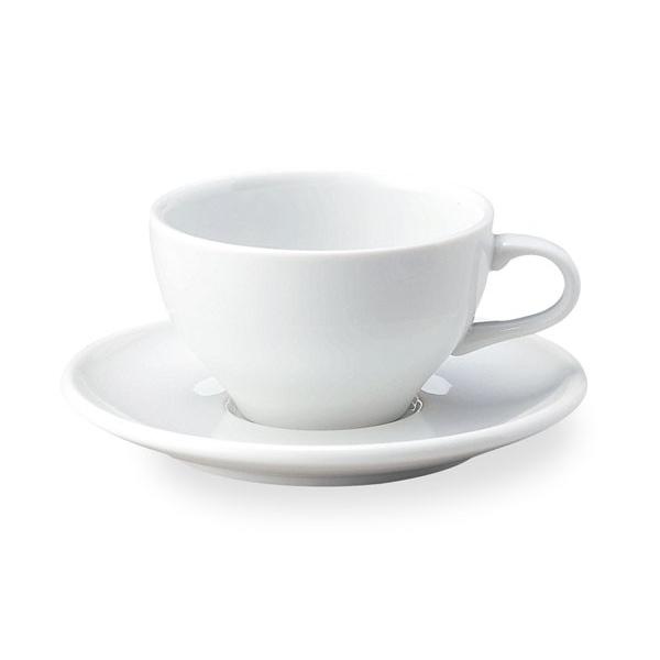 トリノ 片手スープカップ＆ソーサー 白い食器 cafe カフェ 食器 業務用 日本製