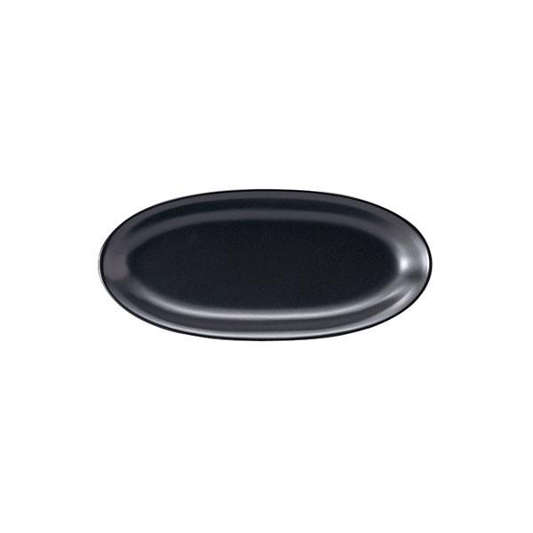 トリノ 18cmプラター 黒マット 黒い食器 cafe カフェ 食器 業務用 日本製