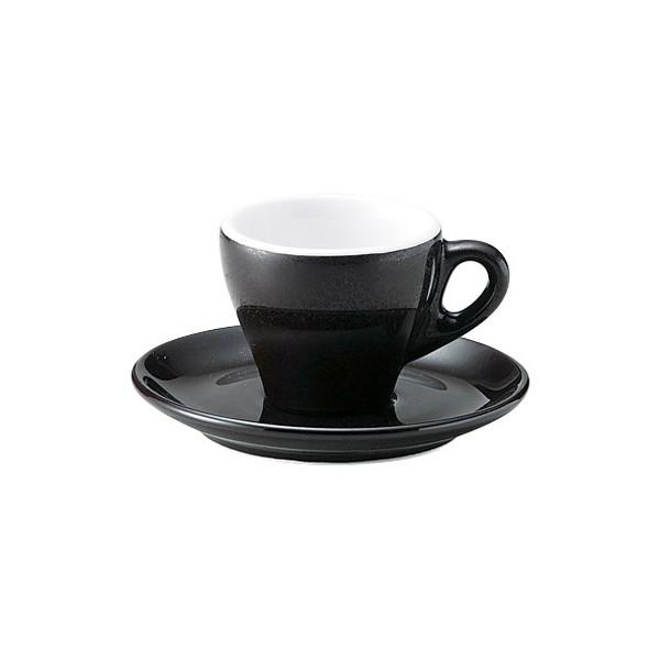 プリート エスプレッソ・カップ＆ソーサー(Black brown) cafe カフェ 食器 業務用 ...
