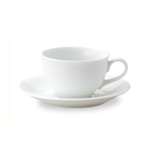 マルシェ 兼用カップ＆ソーサー 白い食器 cafe カフェ 食器 業務用 日本製｜tablewareshop