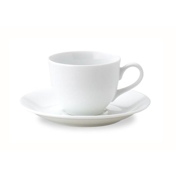 マルシェ コーヒーカップ＆ソーサー 白い食器 cafe カフェ 食器 業務用 日本製
