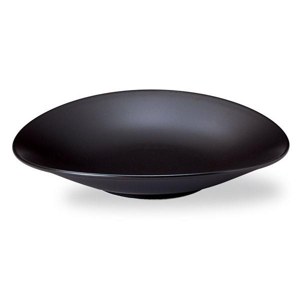 レガート 27cmプレート 黒マット 黒い食器 cafe カフェ 食器 業務用 日本製