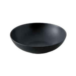 オバール oval 22cm楕円盛鉢 黒 小田陶器｜tablewareshop