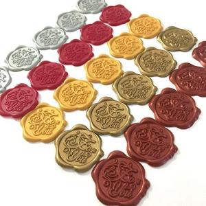 シーリングワックス シール 25枚 セット 蝋封 スタンプ ラッピング プレゼントに